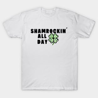 Shamrockin' All Day with a Clover T-Shirt